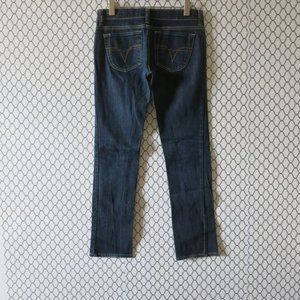 VTG Y2K Diesel Liv Stretch Slim Straight Dark Washed Denim Jeans - Size 28